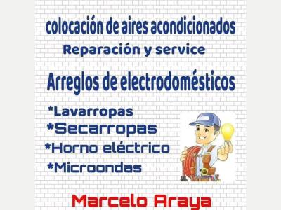Electricista Trabajos Elctricos Domiciliario e Industrial y tcnico en Refrigeracin, arreglos de lavarropa secarropas y electrodomesticos 