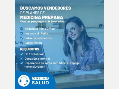 Ofertas de Trabajo en San Juan  Vendedores de Planes de Medicina Prepaga