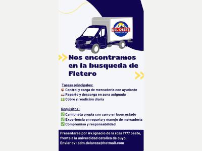  REPARTIDOR- FLETERO 