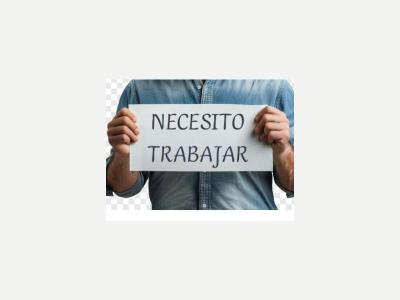  Busco trabajo urgente 