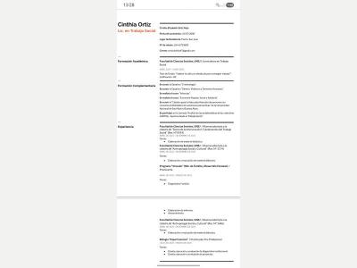  BUSCO TRABAJO: LIC. en Trabajo Social 
