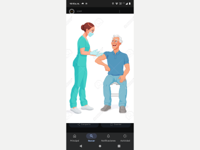 Profesionales Medicos Se colocan inyecciones y curaciones