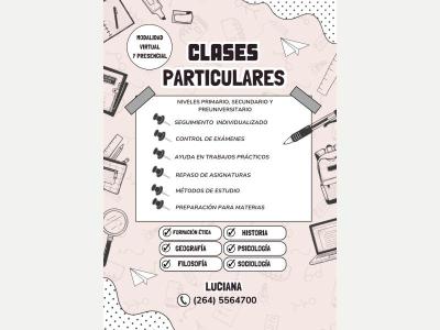  Clases particulares 