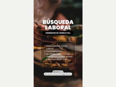  Operador de tienda full 