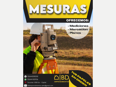Agr�nomos Mesura, Medici�n, Marcaci�n Y Planos 