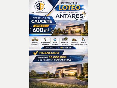 Terrenos Venta San Juan Lotes en Albard�n - Barrio Privado "Casa de Campo"