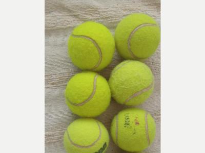 Paddle Tenis Pack De 6 Unidades - Pelotitas De Tenis Padel Usadas 