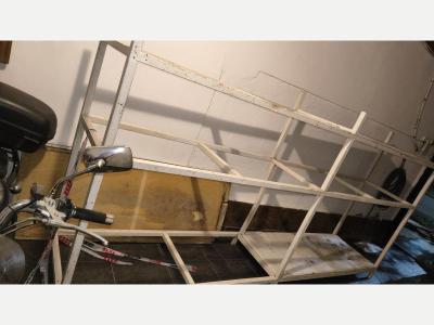 M�q. Herramientas Ferreteria Industrial Estanter�a metalica ca�o 40-40 2mm 