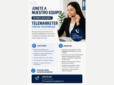  TELEMARKETER 