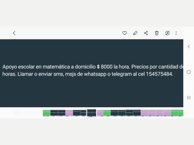 Cursos varios Apoyo Escolar 