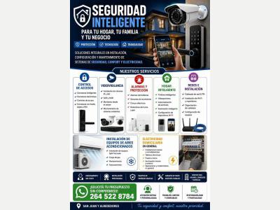 Electricista C�maras de Seguridad | Cerraduras Inteligentes | Aires Acondicionados | Electricidad Domiciliaria 