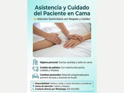  Asistencia y cuidado 