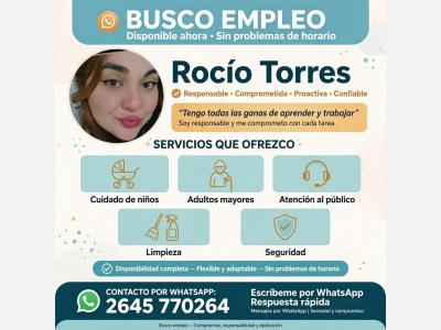  Busco trabajo urgente 