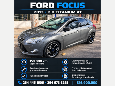 Ford Focus 2013 Usado