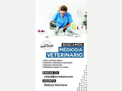 Ofertas de Trabajo en San Juan Pedidos Médico Veterinario