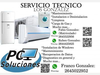 Oficios Refrigeracion Servicio Técnico De Aire Refrigeración, Lavarropas Y Mucho Mas