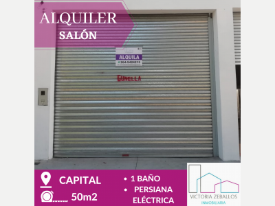 Locales Comerciales Alquiler San Juan Alquilo - Salón Comercial De 50m2. Capital