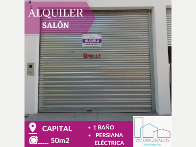 Locales Comerciales Alquiler San Juan Alquilo - Saln Comercial De 50m2. Capital