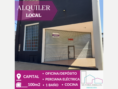 Locales Comerciales Alquiler San Juan Alquilo - Local Comercial De 100m2. Capital
