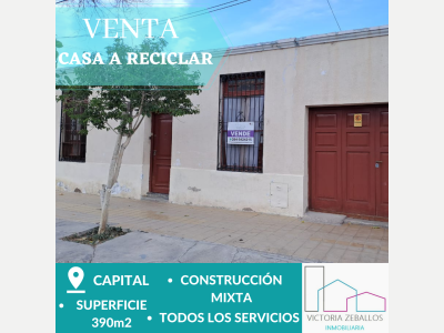 Casas Venta San Juan Venta de Casa a Reciclar. Capital