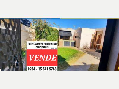 Casas Venta San Juan Casa venta Rivadavia .Ampliaciones. Fondo.P escriturar