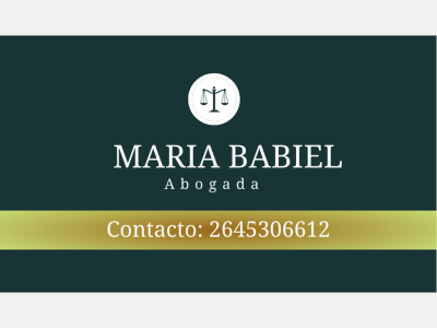 Profesionales Abogados Estudio Jurdico San Juan / Mara Babiel- Abogada