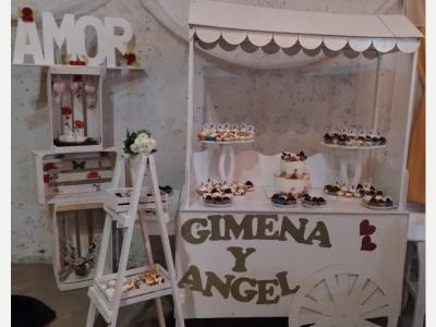 Animacion Eventos CANDY BAR! CARRO GRANDE UNICO!!! MESA, ESCALERA!!! 