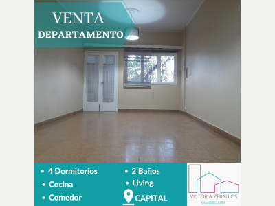 Departamentos Compra Venta San Juan Departamento de 4 dorm. Capital