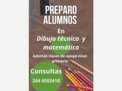 Educacion Cursos varios CLASES PARTICULARES DE DIBUJO TECNICO Y MATEMATICA