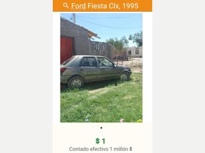 Autos Usado Ford Fiesta 1995