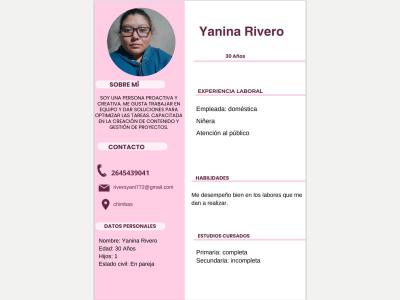 Busqueda de Trabajo  Busco trabajo en casa de familia, cuidado de nios, oh empleada domstica soy responsable