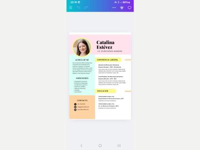 Busqueda de Trabajo  Realiz currculum en pdf con fotos y sin fotos varios modelos