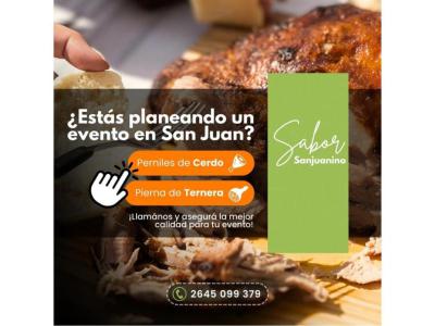 Fiestas Eventos Catering Promo Ojal asado p/ 30 Personas