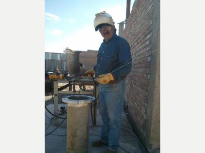  soldador calificado realiza trabajos 