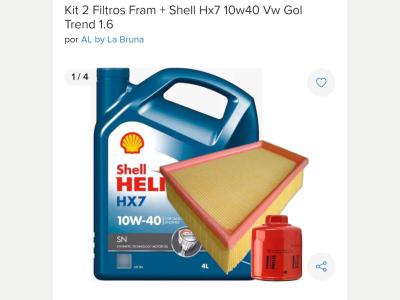  Servicios Varios Varios CAMBIO DE ACEITE  SHELL 10W 40  2 FILTROS