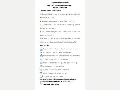  ASESOR COMERCIAL 