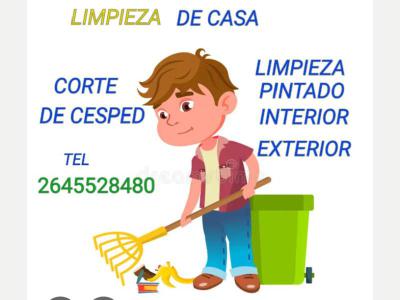  Servicios Varios Varios Corte de cesped y mantenimiento de espacios verdes