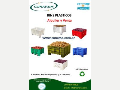 Agricultura Jardines Viveros CONARSA SA - Alquiler de Bins - Venta