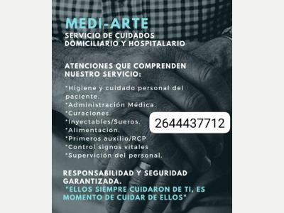 Ofertas de Trabajo en San Juan  Ofrecemos servicio cuidado adultos mayores