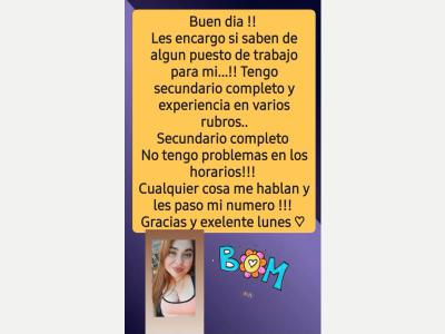 Busqueda de Trabajo  Busco trabajo