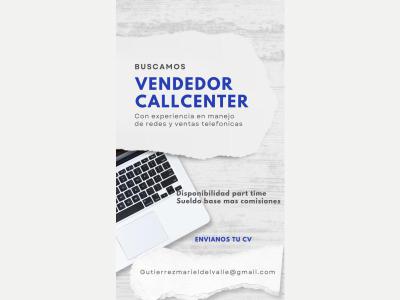 Pedidos Vendedor de call center 