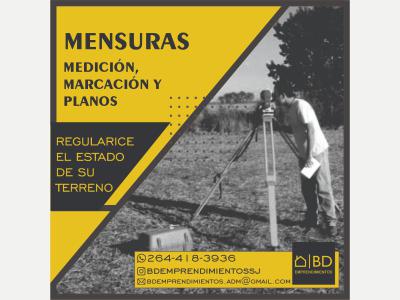 Profesionales Agr�nomos Mesura, Medici�n, Marcaci�n Y Planos