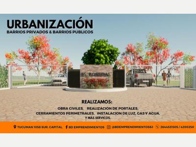 Empresas constructoras Urbanizaciones De Barrios 