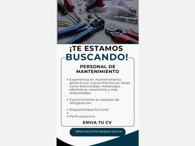 Pedidos MANTENIMIENTO GENERAL 