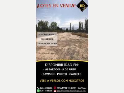 Terrenos Venta San Juan Lotes En Venta - BD Emprendimientos