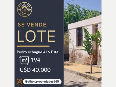 Terrenos Venta San Juan Lote en pleno centro sanjuanino: ubicaci�n que vale oro.