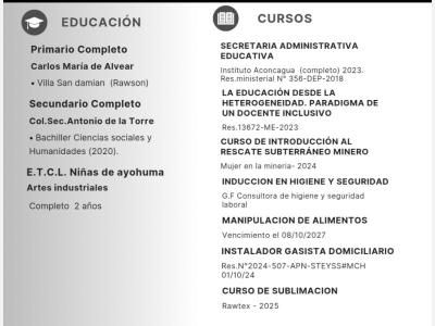  Busco trabajo de secretaria o cualquier otro 