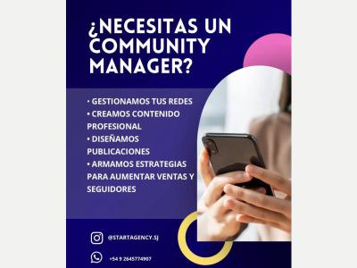  Servicios Varios Varios COMMUNITY MANAGER REDES SOCIALES