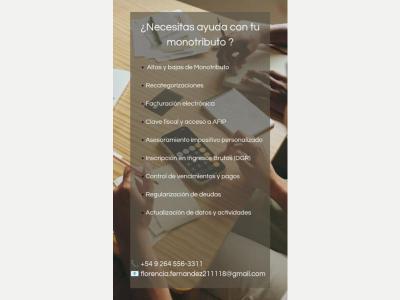 Contadores Asesoramiento integral para Monotributistas 
