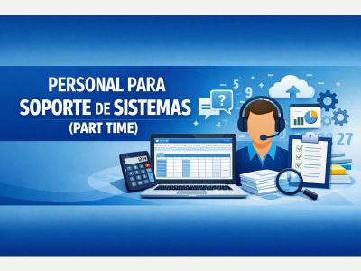  PERSONAL SOPORTE DE SISTEMAS (cv y referen) 